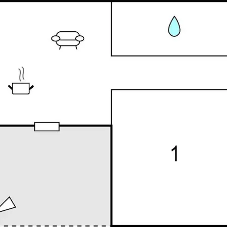 One-bedroom In Apartman *